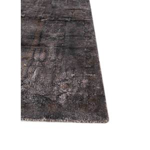 Tapis en laine et soie de bambou noué à la main bleu Viscaya, motif géométrique et abstrait pour la maison, couloir, chambre d'adolescent, rectangulaire AKWB-1332 - Product Image 4