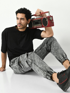 Pantalones de chándal de calle Vintage regulares para hombre, con cordón de peso medio, logotipo personalizado, 100% algodón, respetuoso con el medio ambiente, Jogger, informal, cadera - Product Image 6