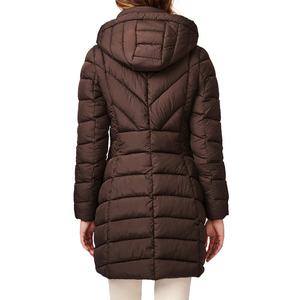 Femmes surdimensionné hiver coupe-vent doudoune Logo personnalisé grande taille col montant en gros personnalisé Design vierge 100% - Product Image 3