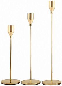 Petit bougeoir en métal le plus vendu support éclairage décoratif de finition en laiton fait main unique pour la maison et l'hôtel - Product Image 3