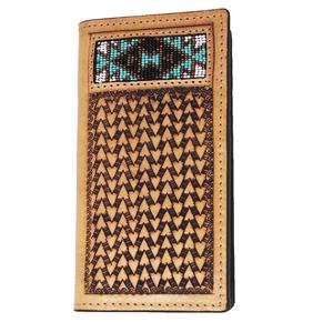 Bolso Ejecutivo de Cuero Bohemio Hecho a Mano, Cuero Genuino, Cierre de Cremallera Resistente, para Viajes y Uso Diario - Product Image 3