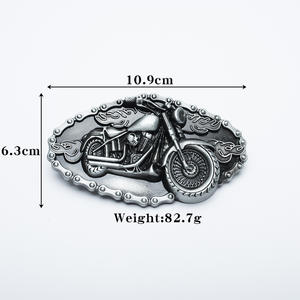 Ceintures en cuir de vache pour hommes, imperméables, nouvelle tendance, vente chaude, design rétro, décoration de moto, boucle de ceinture automatique 2026 - Product Image 4