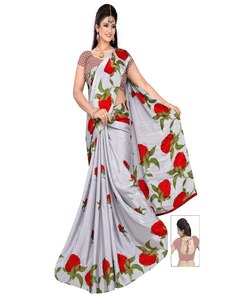 Sari avec chemisier pour vêtements de festival - Product Image 6