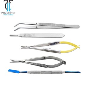 Set di Strumenti per Microchirurgia in Acciaio Inossidabile, Kit di Strumenti di Precisione per Uso Medico <span class=keywords><strong>TARIQ</strong></span> CRAFTED INDUSTRIES - Product Image 2