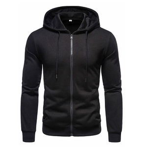 Sudadera con Capucha para Hombre, 360 GSM, 100% Algodón, Gruesa, con Cierre, de Peso Pesado, Corte Regular, con Logotipo Personalizado, Transpirable, de Secado Rápido, para Invierno - Product Image 1
