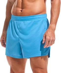 Vente en gros de shorts en maille avec logo personnalisé Shorts imprimés de haute qualité shorts en tissu élastique pour hommes shorts pour hommes respirants - Product Image 4