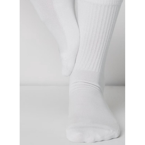 Calcetines atléticos de alta calidad para mujer, 100% de algodón, punto personalizado, patrón de letras, puño inferior, Logo, calcetines para mujer - Product Image 6