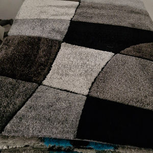 พรมขนสัตว์ทอมือสำหรับตกแต่งบ้านพรมปักแฮนด์เมดสำหรับสวดมนต์พร้อมสั่งส่งออกได้ - Product Image 1