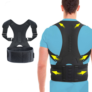 Soporte de Clavícula Ortopédico Magnético de Neopreno Ajustable, Corrector de Postura Profesional para Protección de la Espalda y la Joroba - Product Image 1