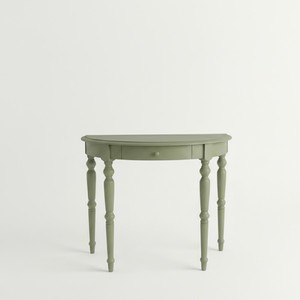 Mesa Redonda Media V2 Verde Salvia, Muebles Modernos y Ecológicos para Sala de Estar - Product Image 1