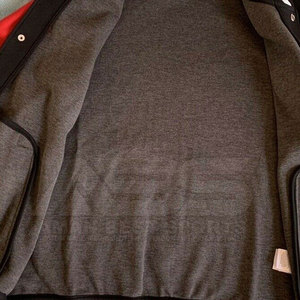 Veste Letterman coupe-vent de qualité supérieure pour hommes avec col montant respirant à séchage rapide pour plus de confort - Product Image 5
