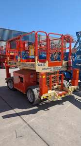 Plateforme élévatrice à ciseaux tout-terrain JLG 260MRT de 26 pieds, moteur, pompe, boîte de vitesses, roulement, composants principaux inclus - Product Image 5