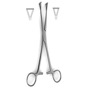 Pinzas de Tejido Duval Collins de 19 cm, Acero Inoxidable de Grado Quirúrgico, Pinza Manual con Puntas Serradas, Manipulación Precisa de Tejidos - Product Image 1