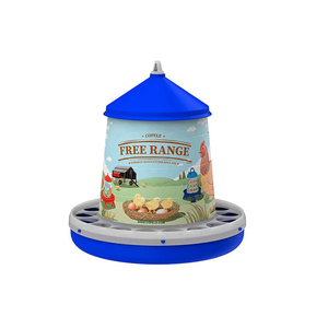 Alimentador de plástico modelo Free-Range-4Kg. /7 L. azul - Product Image 1