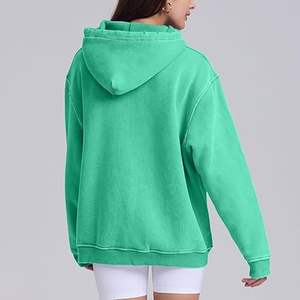 Sudaderas con capucha de lavado ácido informales para hombre, ropa de invierno, sudaderas con capucha de lavado ácido informales de Color sólido, ropa de moda, sudaderas con capucha de lavado ácido ajustadas para hombre - Product Image 4