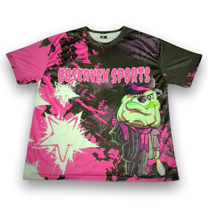 Camiseta de softball para hombre de último diseño, sublimación de secado rápido, servicio OEM personalizado, manga corta, suave, cómoda, de talla grande disponible - Product Image 1