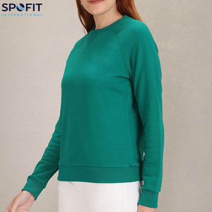 Sweat-shirts d'hiver pour femmes de haute qualité, respirants, col rond, 100% coton molletonné, streetwear élégant et tendance - Product Image 4
