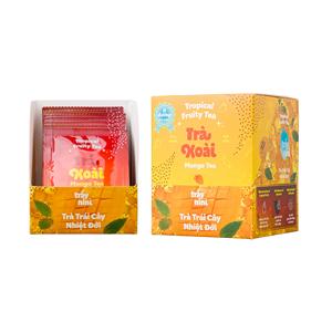Té de mango fresco con menos azúcar 10 bolsitas x 10g/caja, té de mango instantáneo con sabor sabroso y limpio: la mejor bebida para la bebida de verano - Product Image 6