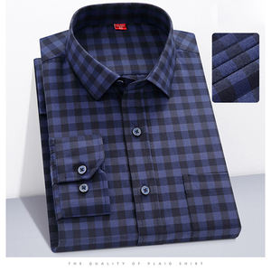 Camisa informal para hombre, material transpirable de ajuste clásico, adecuado para el trabajo, reuniones informales, eventos al aire libre y viajes durante todo el año - Product Image 2