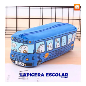 Trousse scolaire portable - Couleurs assorties - Product Image 5