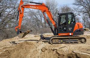 PELLE COMPACTE KX080-4 KUBOTA - Product Image 2