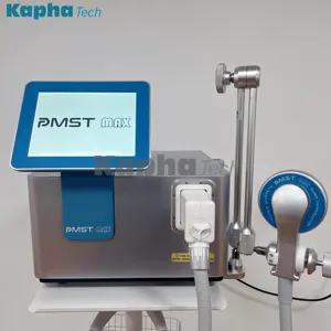 Kaphatech nuevo producto explosión Pmst Max manijas enchufables Physio Magneto terapia máquina para aliviar el dolor