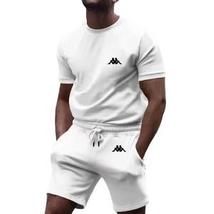 Ensemble T-shirt et short d'été imprimés grande taille pour hommes, vêtements de sport de skateboard décontractés, à séchage rapide et respirants - Product Image 4