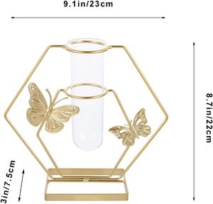 <b>Vases</b> Hot <b>Sale</b> Luxury Brass <b>Flower</b> Pot Big <b>for</b> Wedding Decor Living Room Metal Gloden Finished - Product Image 2
