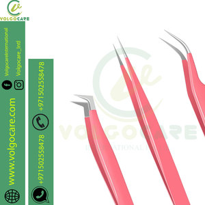 Pinzas profesionales para cejas 2024 para mujeres y hombres, pinzas inclinadas para depilar cejas, pinzas de acero inoxidable de grado médico - Product Image 5
