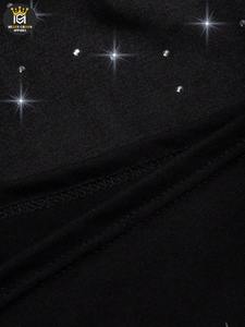 T-shirts pour hommes en coton 100% à imprimé strass, nouvelle conception, coupe ample, respirants, écologiques, à manches courtes, personnalisables, vente en gros - Product Image 2