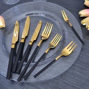 Ensemble de couverts de cuisine Design de finition en acier inoxydable Design entièrement métallique Outils de couverts de finition Set de couverts brillants - Product Image 5