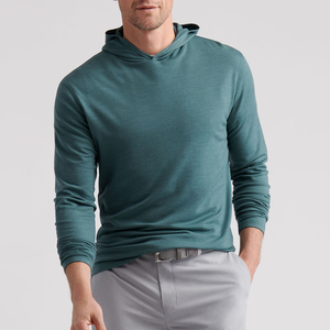 Sweats à capuche de haute qualité, broderie personnalisée du logo, polyester, streetwear, coupe décontractée, sweats à capuche 100% coton, vêtements décontractés - Product Image 4