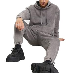 Vente en gros de vêtements de sport en pur coton de haute qualité pour hommes, survêtement de mode imprimé, chaud et respirant pour l'hiver - Product Image 3