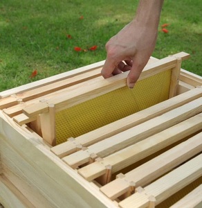 Extracteur de ruche à abeilles en acier inoxydable manuel à 5 cadres pour Langstroth - Product Image 1