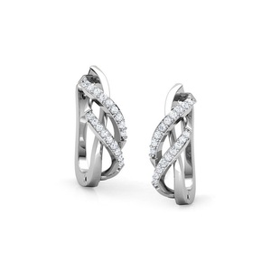 Lab Grown Diamond Studs 14K Pendientes de oro sólido amarillo Regalos de aniversario Lab Diamond Solitaire Pendientes F Color VS1 Claridad - Product Image 6