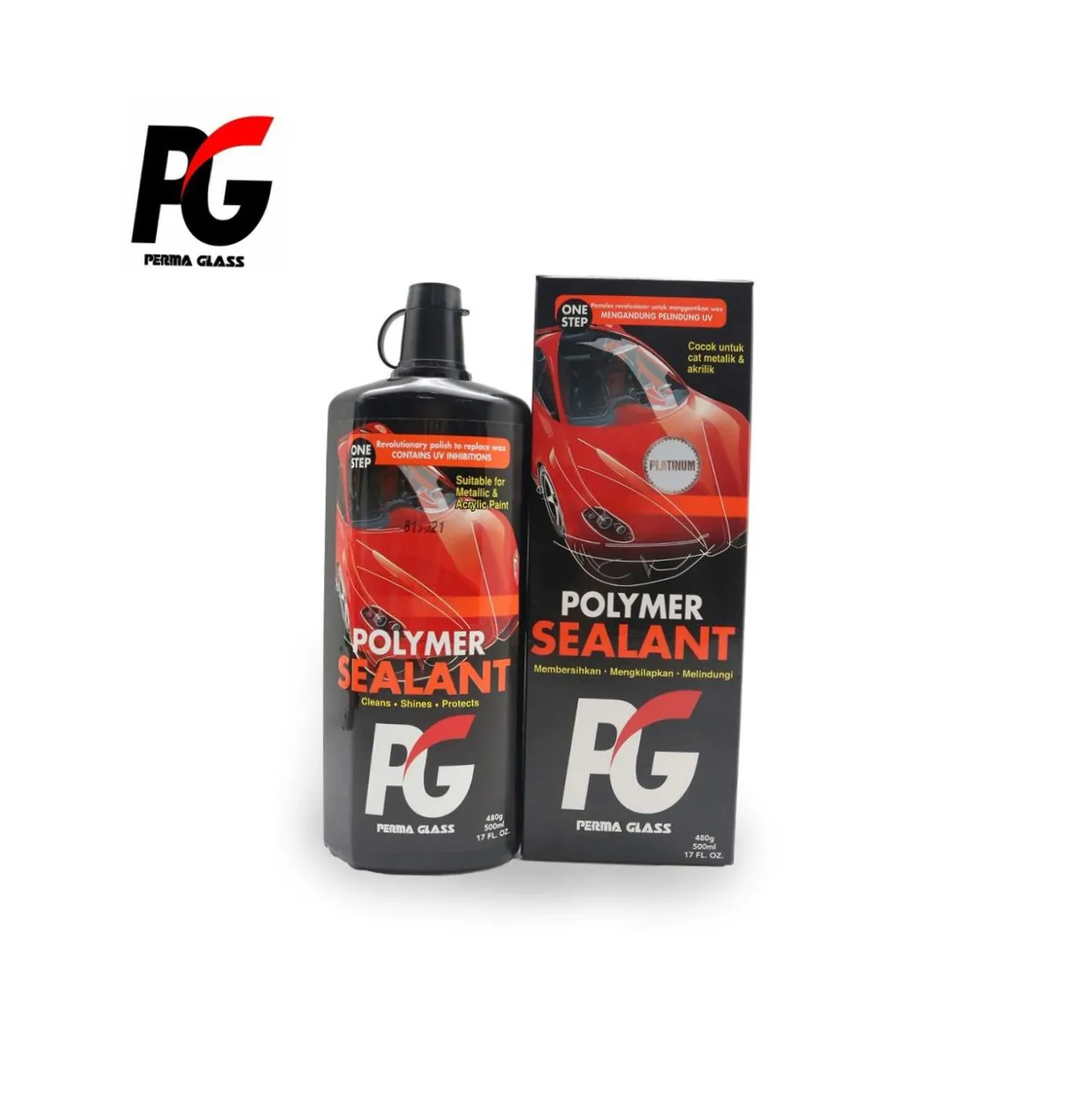 Bevorzugtes Zubehör für den Auto gebrauch Exporteur Car Shine PG Polymer Sealant Platinum 3 in 1 Leicht zu entfernender Schmutz staub Road Grime und Öl