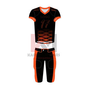 ชุดเสื้อเจอร์ซีย์และเครื่องแบบอเมริกันฟุตบอลสำหรับผู้ใหญ่และเยาวชนชุดเครื่องแบบกีฬาวันฝึกซ้อมคุณภาพสูงออกแบบได้ตามต้องการ - Product Image 1