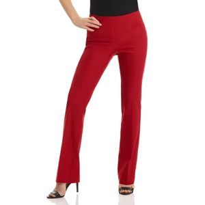 Pantalón con estampado informal de cintura media de verano para mujer, transpirable, antibolitas y antiarrugas, recto, estirable y holgado - Product Image 1