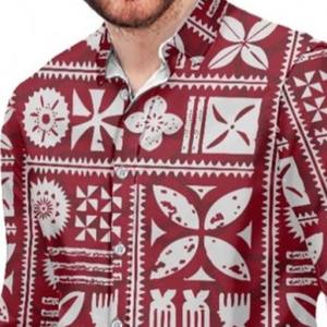 Chemise de sublimation de vêtements d'extérieur Chemises pour hommes de grande taille de haute qualité 100% coton Chemise de sublimation à taux raisonnable - Product Image 2