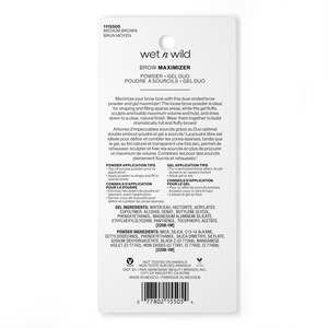 Duo de Polvo y Gel Maximizador de Cejas Ultimate, Ingredientes Herbales de Larga Duración, Pomada y Lápiz de Cejas Marrón Medio de Alta Calidad - Product Image 3