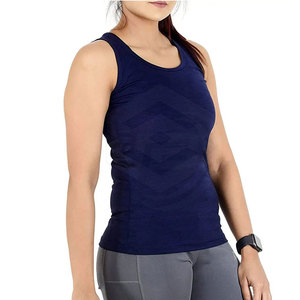 Cómoda ropa de fitness para gimnasio Camiseta sin mangas para mujer Ropa activa Precio bajo En stock Camiseta sin mangas para mujer - Product Image 4