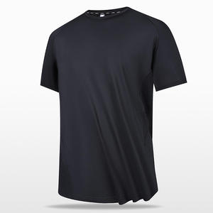 Camiseta Deportiva de Cuello Redondo para Hombre, Transpirable, de Alta Calidad, Secado Rápido, Ajuste Holgado, para Gimnasio, Fitness, Running, 100% Algodón - Product Image 3