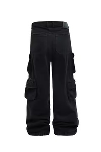 Pantalones cargo tácticos con múltiples bolsillos para hombre con estilo, pantalones holgados de calle - Product Image 2