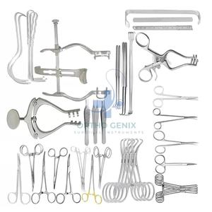 Ensemble d'instruments chirurgicaux de laparotomie pédiatrique manuelle de 47 pièces de qualité supérieure en acier inoxydable - Product Image 5