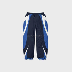 ชุดวอร์มลำลองสำหรับผู้ชาย OEM ชุดวอร์มแบบ2ชิ้นมีซิปด้านบนและกางเกงวิ่งกางเกงเอวยางยืดกันลมสำหรับผู้ชาย - Product Image 1