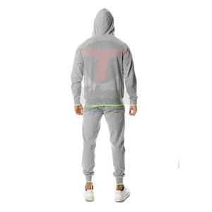 2025 hommes Logo personnalisé 100% coton survêtement motif solide grande taille adulte hiver saison vêtements respirant de haute qualité - Product Image 3