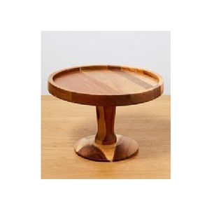 Support à gâteau en bois écologique sur socle Support à gâteau fournisseur et fabricant Support à gâteau de ménage Vaisselle - Product Image 2