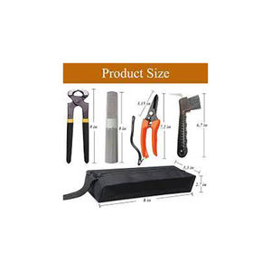 Kit d'outils de maréchal-ferrant de cheval de producteur supérieur Kit d'outils de maréchal-ferrant de coupe de sabot avec sac à bas prix Kit d'outils de qualité supérieure - Product Image 5