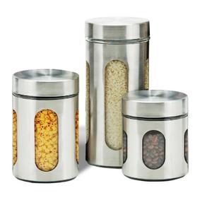 Red Galvanised Kitchen Storage Container Durable Rustproof <b>Canister</b> Perfect For <b>Tea</b> <b>Coffee</b> <b>Sugar</b> And Pantry Essentials - Product Image 4