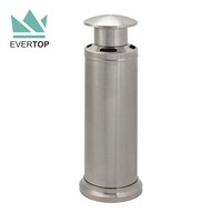 Cendrier sur pied TS-FCB011A Cendrier cylindrique Cendrier à brosse avec cendrier amovible Top Cigarette Butt Bin